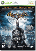Batman: Game of the Year Edition XBox 360 Boxart