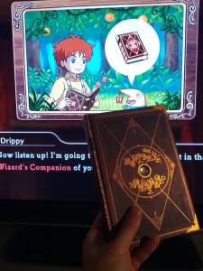 The Wizard Edition of the game comes with a hardcover edition of the "Wizard's Companion" book that is in the game.